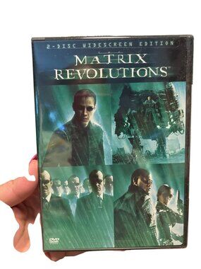 The Matrix Revolutions DVD 2 Disc Widescreen Edition Warner Bros. 2003 Sci Fi